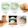 IMMSKILL 2 Pack Silicone Banneton Bread Proofing Baskets, 10" Oval