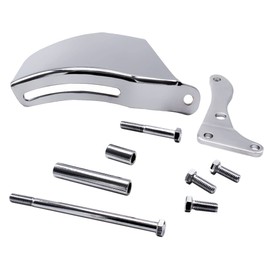 Chrome Performance Alternator Bracket for Chevy SBC SB 305 350 Long Water Pump w/Hardware LWP