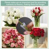 Flower Tubes, Flower Water Tubes with Caps, Pack of 20
