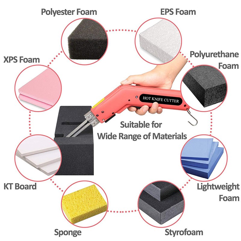 200W Electric Hot Knife tyrofoam Cutting Tool Kit Heat Cutter