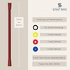 SANTRAS® Premium Shower Hose Red 1.50 m with Flow Limiter