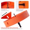 ZURPEMH 6-1/4 inch Hole Saw for Wood,Soft Metal,Drywall,Plasterboard and Plywood,