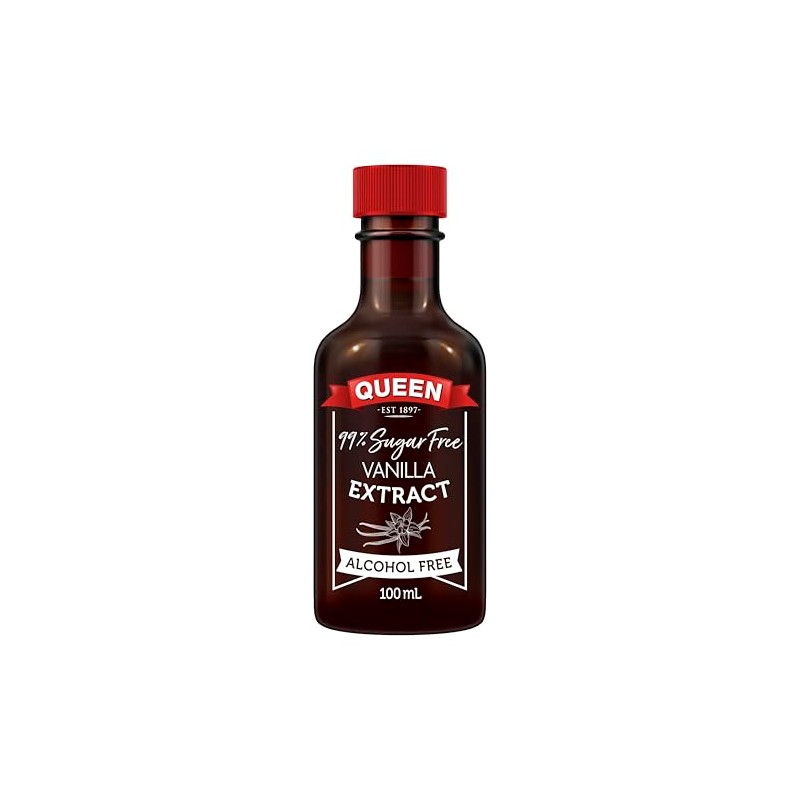 Queen 99% Sugar Free, Alcohol Free Vanilla Extract 100 ml