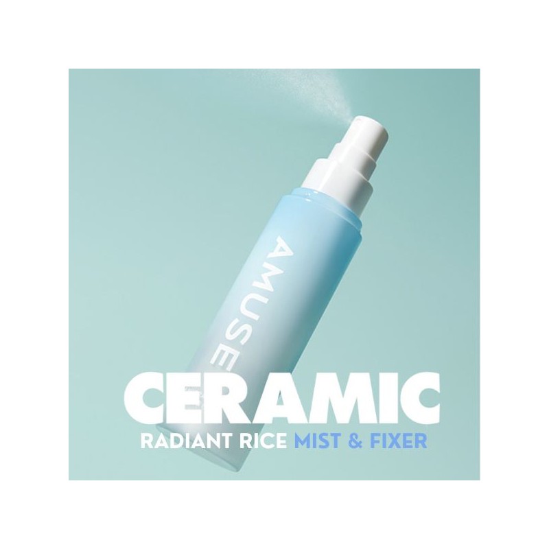 AMUSE Ceramic Radiant Rice Mist & Fixer 80ml