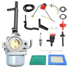 JUUDDENPARTS 591378 Carburetor Kits Replacement for Briggs and Stratton Nikki 695115 030430 695114 Engine Replacement for Storm Responder 5500 Generator Replacement for Troy Bilt 5550 204412-0147E1