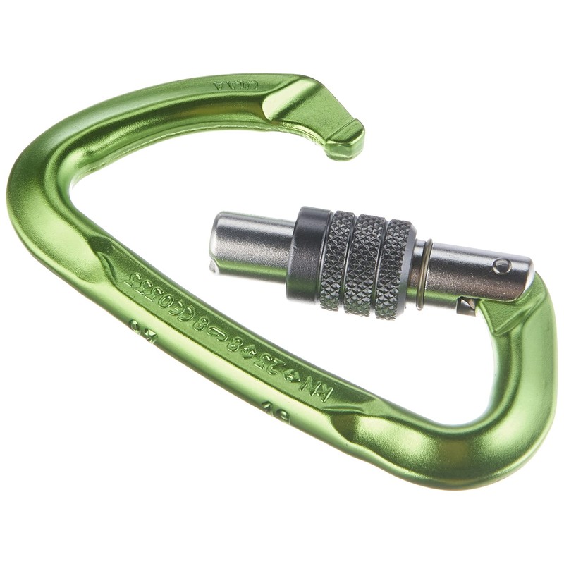 Climbing Technology Lime SG Carabiner with Ferrule (Green)