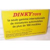 atlas editions miniatures dinky toys Hazard Warning Signs 6pc