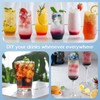 WIBIMEN Ice Cube Tray with Lid and Bin - Round
