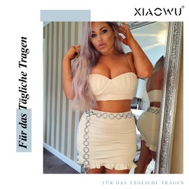 XIAOWU Women's Metal Waist Chain Belt for Dress Jeans Adjustable Alloy Chain Fashion Body Link Chain Belt, 01a-o-ring silver