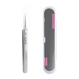 One Piece Metal Pointed Nose Tweezers Durable Stainless Steel Pointed Tweezers Fine Pointed Tweezers Ingrown Hair for Splitter Removal and Ingrown Hair Treatments