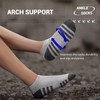 Laysblen Mens Ankle Athletic Socks Moisture Wicking Cotton Cushion Low