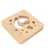 Wooden 3D LED Light Valentine's Day Hollow Hearts Shape Style