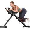 FLYBIRD Ab Workout Equipment, Adjustable Ab Machine Full Body Workout