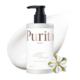 PURITO Locin Corporal Hidratante con Manteca de Karit para Piel Seca - Crema Corporal K-Beauty de Rpida Absorcin - Body Lotion Premium con Shea...    