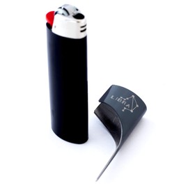 Libra Zodiac Kasher Lighter Tool No Lighter, Pipe Cleaner, Cigar Punch, Poker, Multi-Tool … (Black, No Lighter)