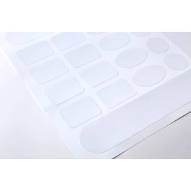 (fesley) Bicycle Protective Sticker Frame Protector Sticker Transparent Black (Clear)