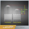 LanuBe Lock Laminated keyed Padlock (1-9/16", 40mm), keyed Alike Locks,