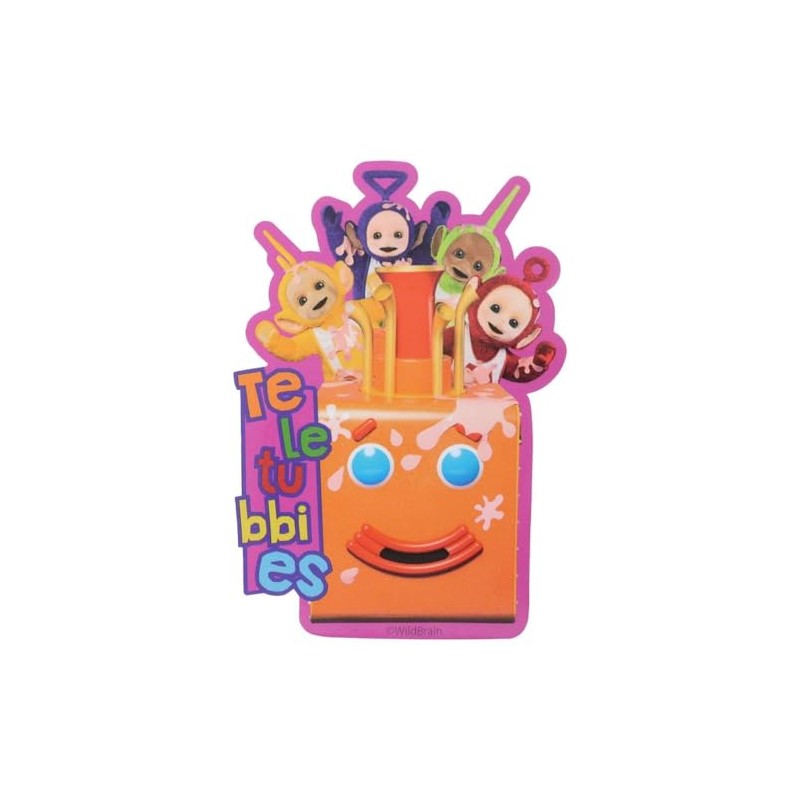 Small Planet Teletubbies Custard Machine Character Sticker