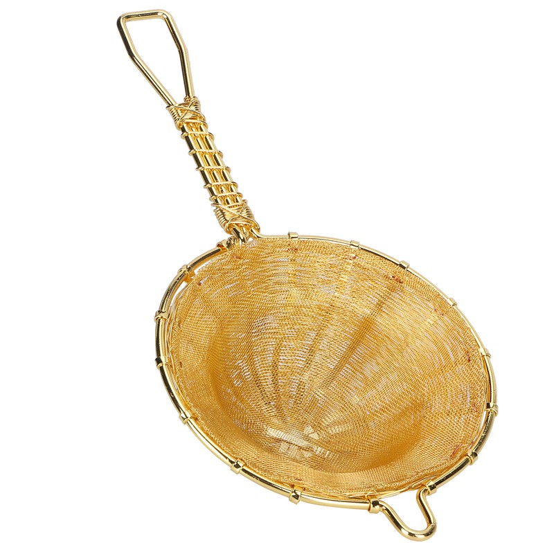 Tea Infuser Strainer Pure Copper Reusable Loose Leaf Teapot Filter