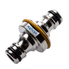 Hozelock Pro Metal Double Male Quick Click Adapter