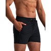 Mens Swim Trunks 5" with Mesh Lining Quick Dry Beach