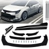 CNPAPC For Corolla SE LE Front Rear Bumper Lip Spoiler