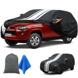 Aoulette Car Cover Custom Fit for Toyota 4Runner 1995-2025 Outdoor/Indoor Full Car Cover, with Towel/Dust Bag. All Weather Waterproof Rain Snow UV Sun Protector.