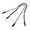 VICASKY Daisy Chain to Guitar Effects Power Supply Cable Black