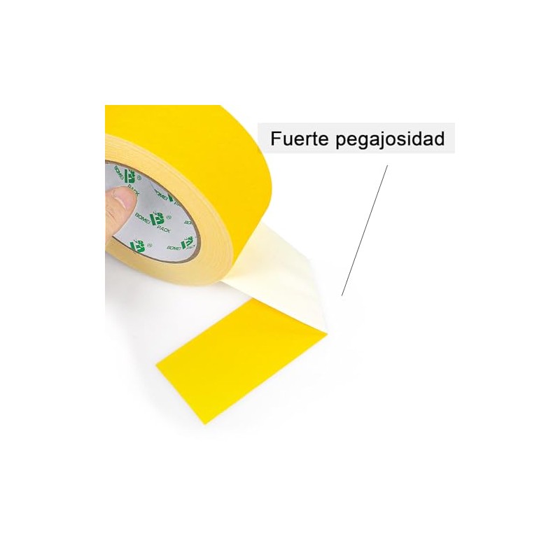 BOMEI PACK Cinta Gaffer (Amarillo)