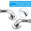 WOPPLXY Pack of 2 Grab Bars for Seniors, 30 cm