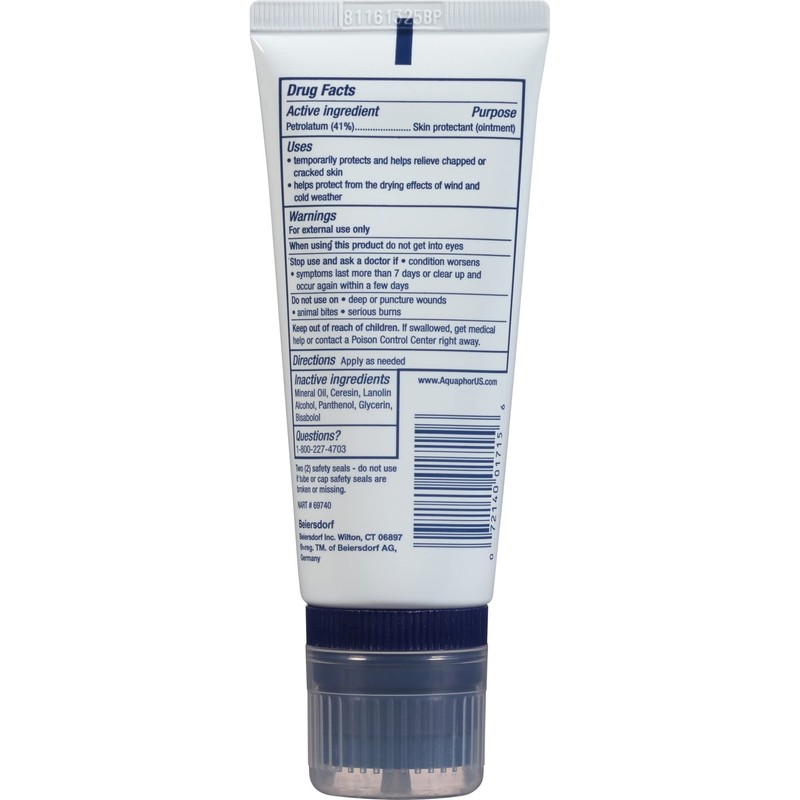 Aquaphor Healing Ointment 3 Ounce Tube (89ml) (6 Pack)