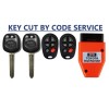 Toyota CUT BY CODE + 2 Toyota Sienna Chip Key