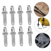 Mipcase 10pcs Tungsten Steel Trekking Pole Replacement Tips Easy to