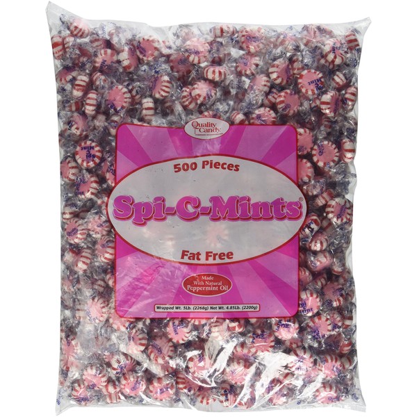 Quality Candy Company Spi-C-Mints, 5 Pounds