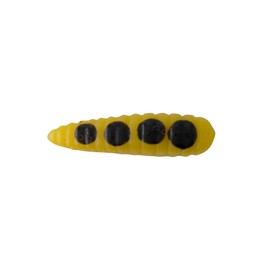 Berkley Johnson Beetle Spin Nickel Blade Fishing Hard Bait, Yellow/Black Spots, 2in - 1/4 oz