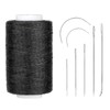 250M Leather Waxed Thread, Sewing Waxed Thread Cord with Leather