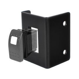 MUGLFPT 3014188 Rocker Switch Mounting Bracket, Hole 1-7/16" x 13/16", for 12V Double Momentary Rocker Switch & Truck, Trailer, Bus Toggle Housing (Used with 3014187, Not Included)