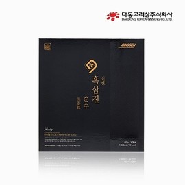 대동고려삼 진쎔흑삼진순수 60ml 30포 쇼핑백 선물 Daedong Korean Ginseng Pure Black Ginseng Extract 60ml 30 Packs Gift Bag