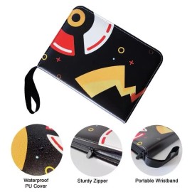 Unbranded Pokémon Card Binder 4 and 9-Pockets Trading Card Binder - Black, 400 card