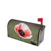 Beautiful Poppy Flower Ink Print Magnetic Mailbox Cover,Festive Mailbox Decorations,Weather