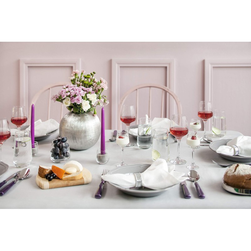 LAV Wine Glasses Red or White, All Purpose Set of