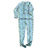 Babies Nursery Print Footie Jammies in Size Medium