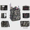 Bagenerous 39L Fishing Tackle Backpack with Rod Holders & Cooler,Water-resistant
