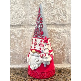 Heartwood JIM SHORE HEARTWOOD CREEK NORDIC GNOME WITH CHRISTMAS TREE 6009499 JDL