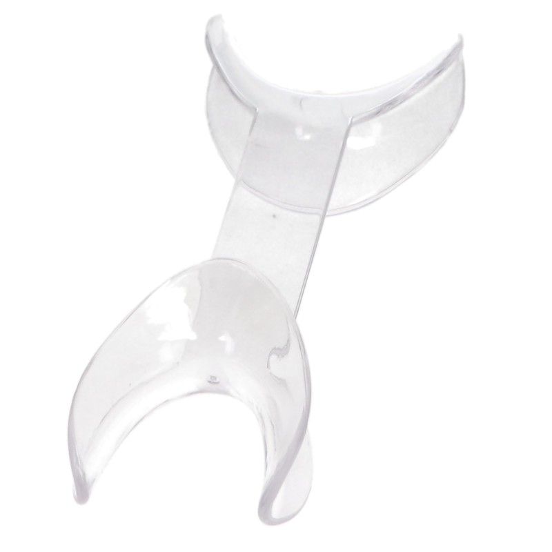 Plasdent EX-9004 Double Ended Cheek Retractors Size Large Clear in