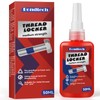 Threadlocker, Blue Thread Lock Medium Strength 50 ML, Lock &