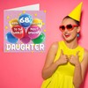 Stuff4 68th Daughter Birthday Card - World's Most Amazing Daughter