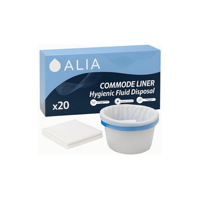 40 x ALIA Commode Liners | 40 Bags | Super