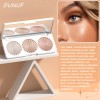 Dunuf Paleta De Iluminador: Iluminante Y A Prueba De Agua.