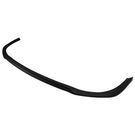 IKON MOTORSPORTS Front Bumper Lip, Compatible with 2011-2014 Subaru Impreza WRX & WRX STI All Models, V Style Matte Black PP Air Dam Chin Spoiler Protector Splitter 1PC